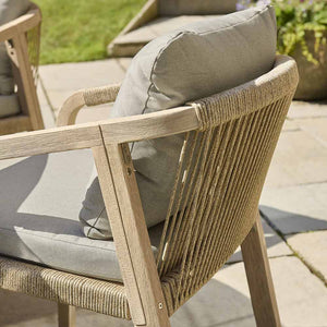 Kettler Cora 2 Seat Round Wooden Bistro Set image 3