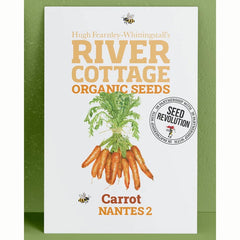 River Cottage Organic Seeds – Carrot ‘Nantes 2’ (1 Packet) image 0