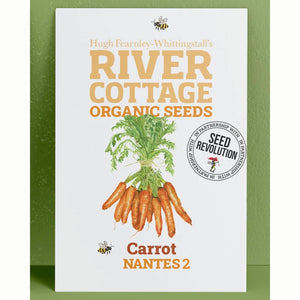 River Cottage Organic Seeds – Carrot ‘Nantes 2’ (1 Packet) image 0