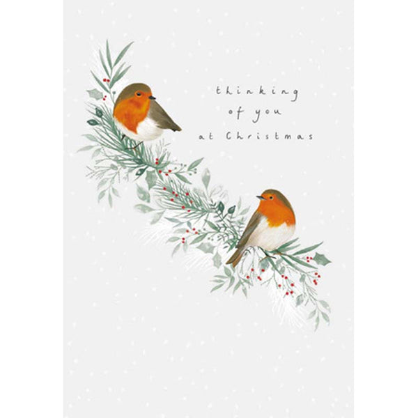 Woodmansterne Thinking Of You Christmas Card image 0