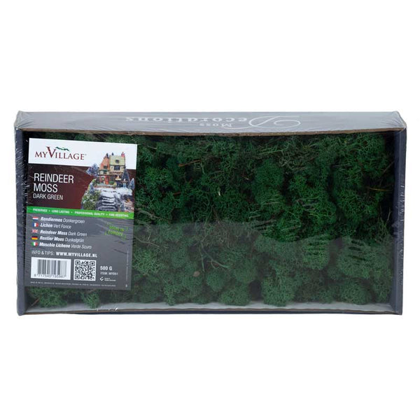 My Village Dark Green Reindeer Moss (500g) image 1
