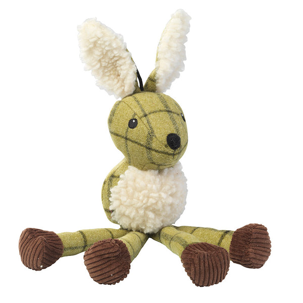 House of Paws Tweed Long Legs Plush Hare image 0