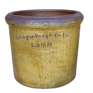 Errington Reay & Co. Ltd Courtyard Rim Planter Old Leather (Large S1) image 0