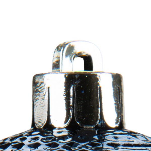 Decoris Shatterproof Baubles in Night Blue (Pack of 37) image 2