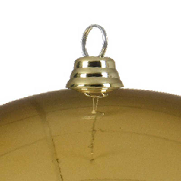 Decoris XL Shatterproof Bauble in Light Gold image 1
