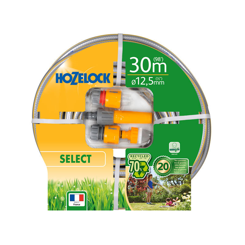 Hozelock Select 30m Hose & Fittings Set image 0
