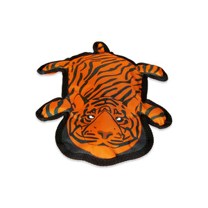 Petface Multi-Squeak Tiger Dog Toy image 1