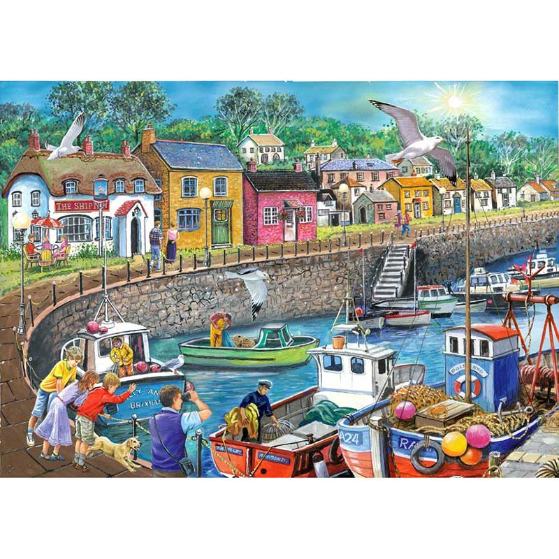 House Of Puzzles Seagull View Big 250 Piece Jigsaw Puzzle image 0