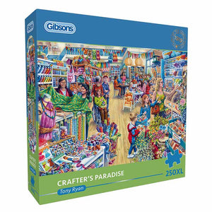 Gibsons Crafter's Paradise 250 XL Piece Puzzle image 1