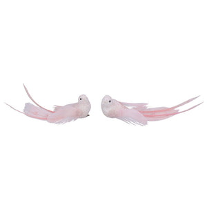 Gisela Graham Pink Bird Clip (Assorted Designs) image 0