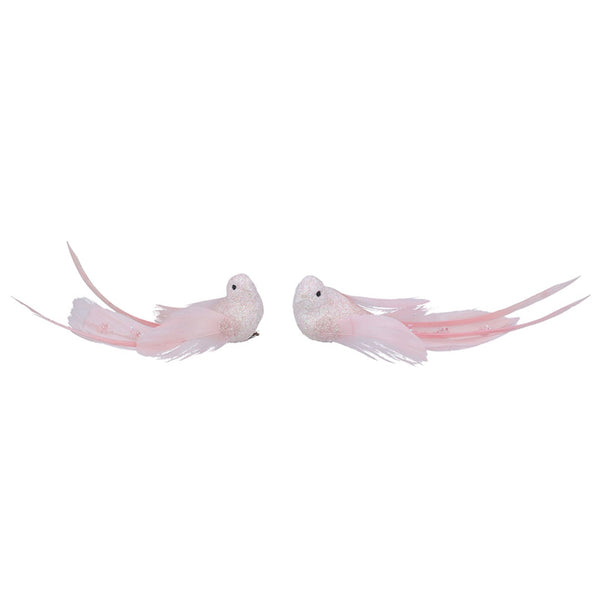 Gisela Graham Pink Bird Clip (Assorted Designs) image 0