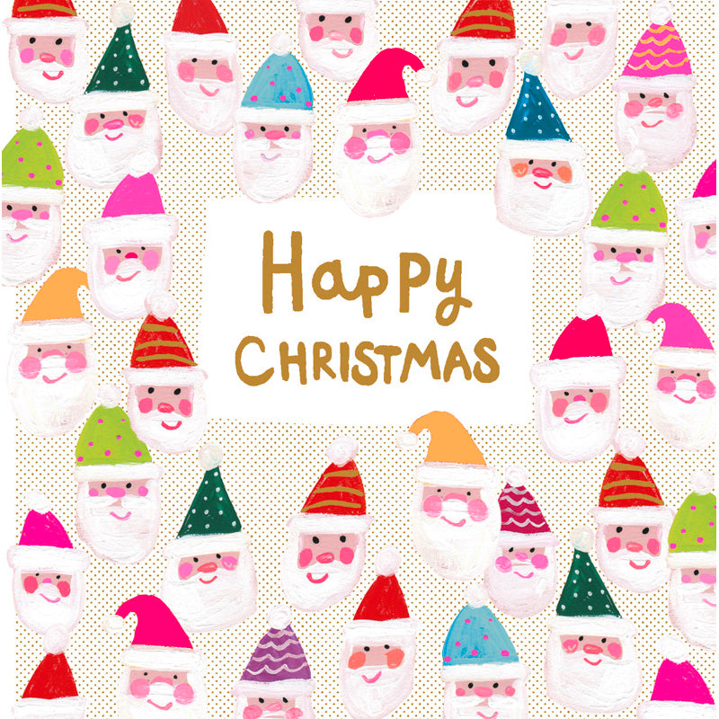 Papersalad Santas Christmas Card image 0