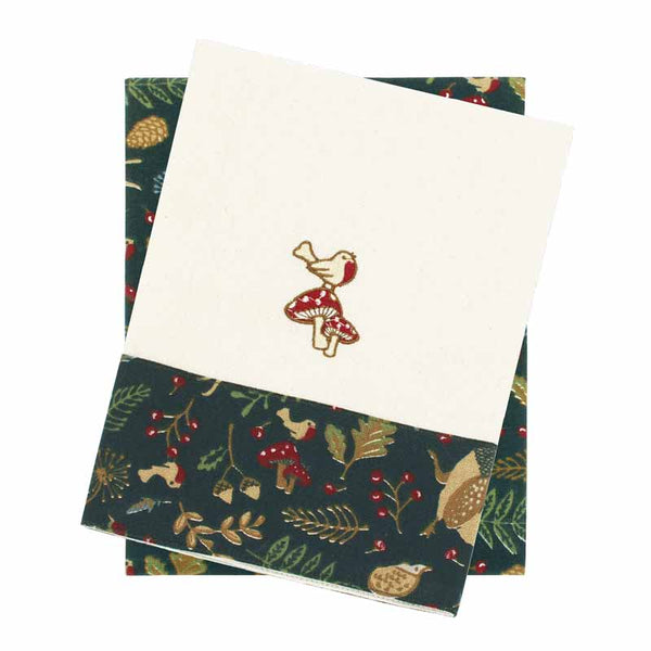 Walton & Co Enchanted Forest Tea Towel (Set of 2) image 0
