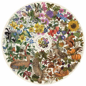 Gibsons The Art File: Nature's Seasons 500 Piece Puzzle image 0