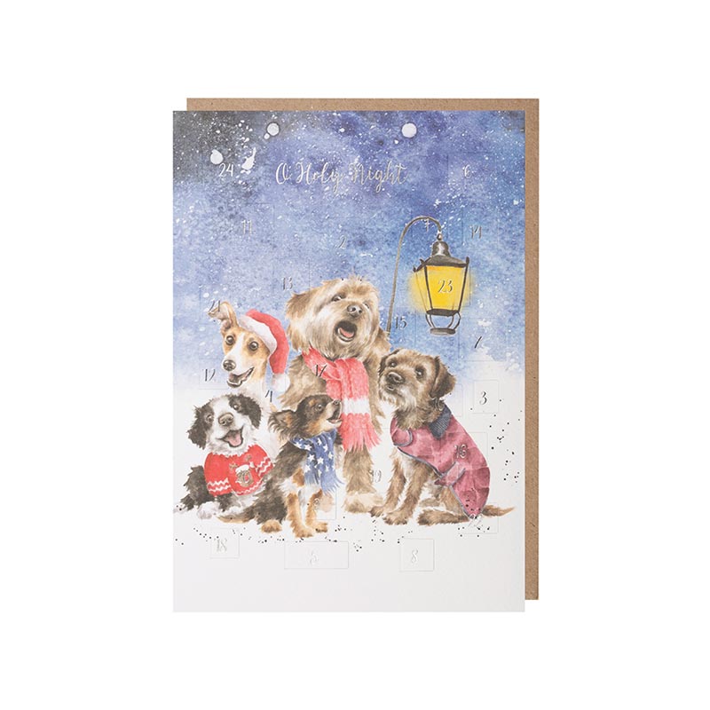 Wrendale Designs O Holy Night Advent Calendar Card image 0