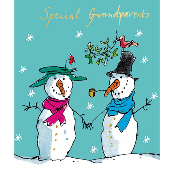 Woodmansterne Special Grandparents Christmas Card image 0