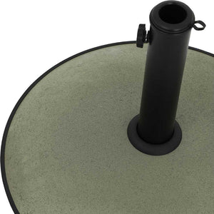 Platinum Piemonte 25kg Concrete Parasol Base in Green image 1