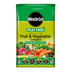Miracle-Gro Peat Free Fruit & Vegetable Compost (40-Litres) image 0