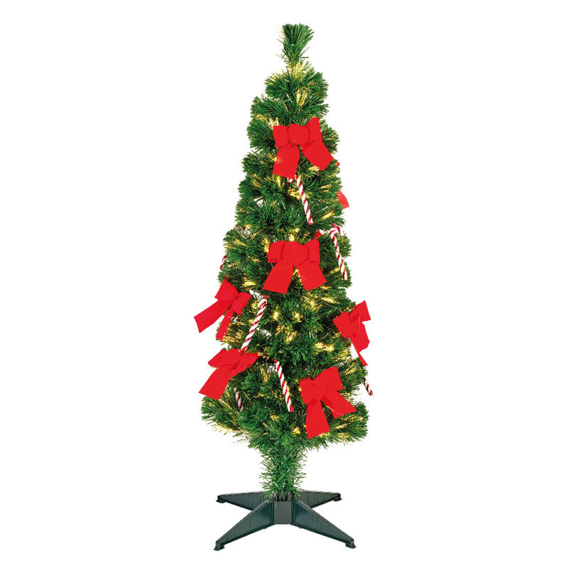 Everlands Fibre Optic Surrey Pre-Lit Christmas Tree - 4ft image 0
