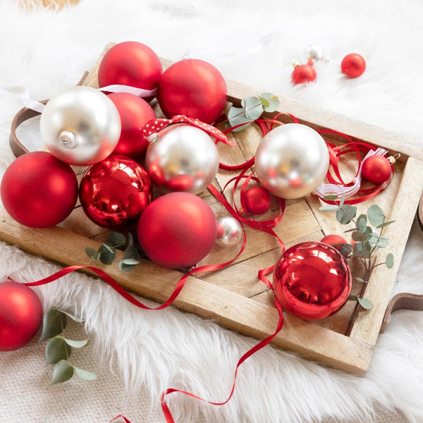 Decoris Glass Bauble Mix (Pack of 26) image 0