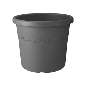 elho® Algarve Cilindro Wheels 40cm Anthracite Pot image 0