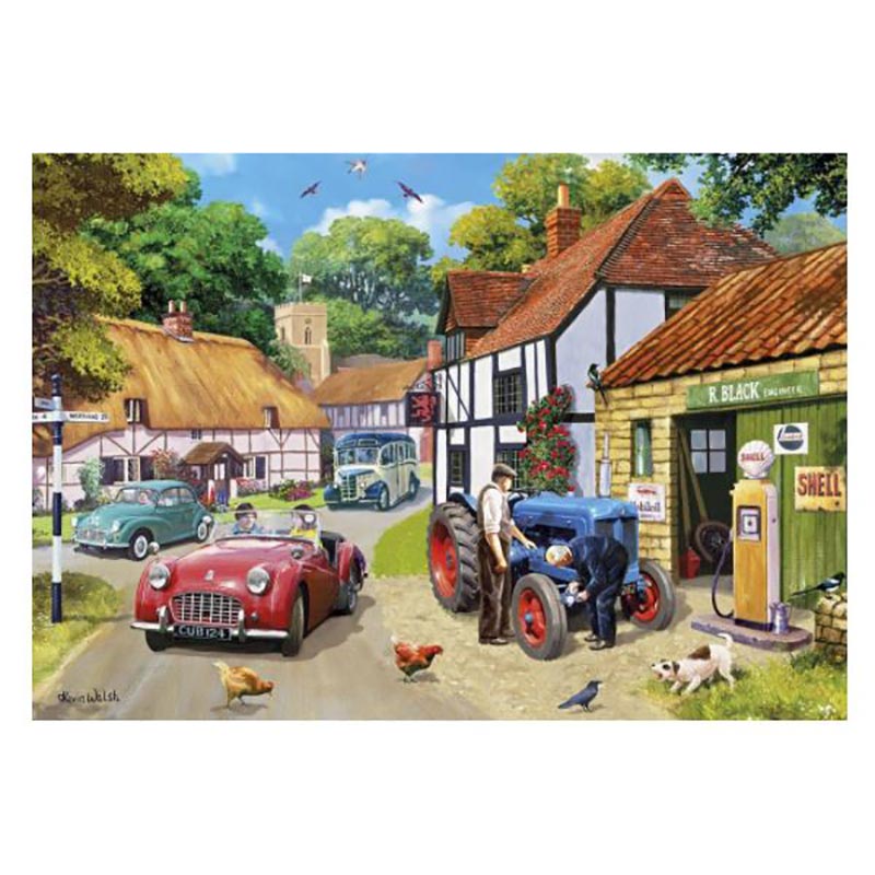 Gibsons Running Repairs 100 XXL Piece Jigsaw Puzzle image 0