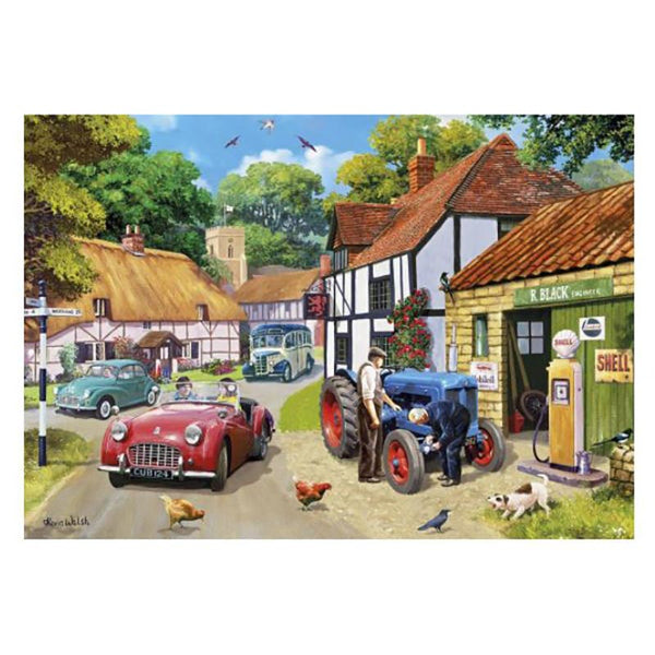 Gibsons Running Repairs 100 XXL Piece Jigsaw Puzzle image 0