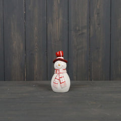 Satchville Ceramic Snowman with Scarf image 2