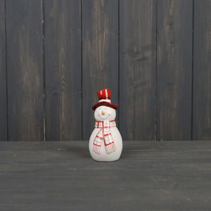 Satchville Ceramic Snowman with Scarf image 2