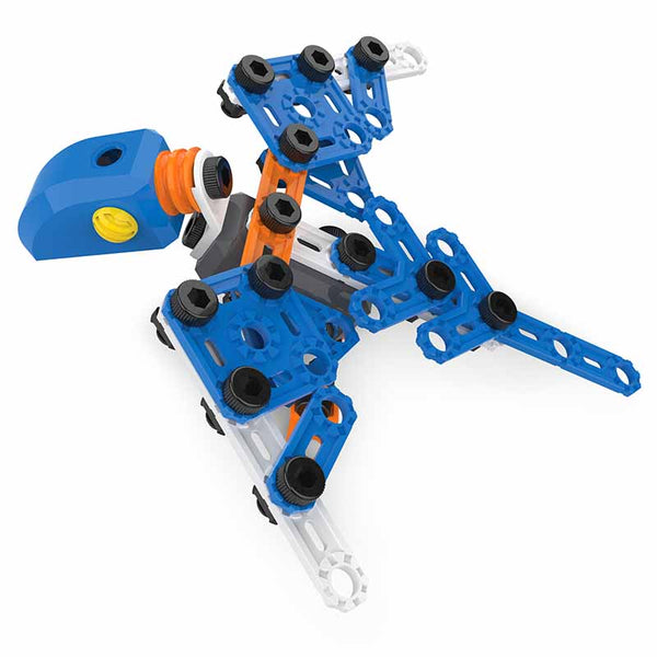Meccano Junior, 150-Piece Bucket STEAM Model Building Kit for Open-Ended Play, Ages 5+ image 3
