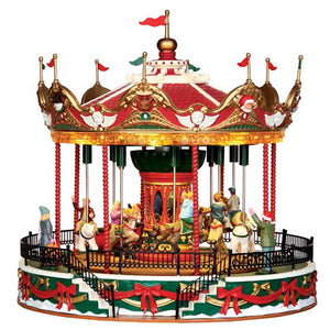 Lemax Santa Carousel image 0