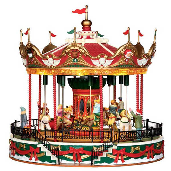 Lemax Santa Carousel image 0