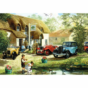 Gibsons Feeding the Ducks 500 Piece Jigsaw Puzzle image 0