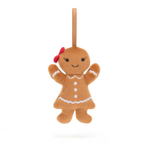 Jellycat Festive Folly Gingerbread Ruby image 3