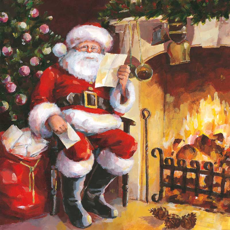Ling Design Charity Christmas Cards - Letter To Santa (Pack of 6) image 0
