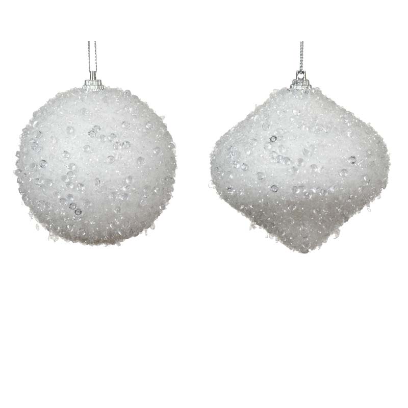 Decoris Foam Snowflake Bauble (Assorted Designs) image 0