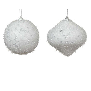 Decoris Foam Snowflake Bauble (Assorted Designs) image 0