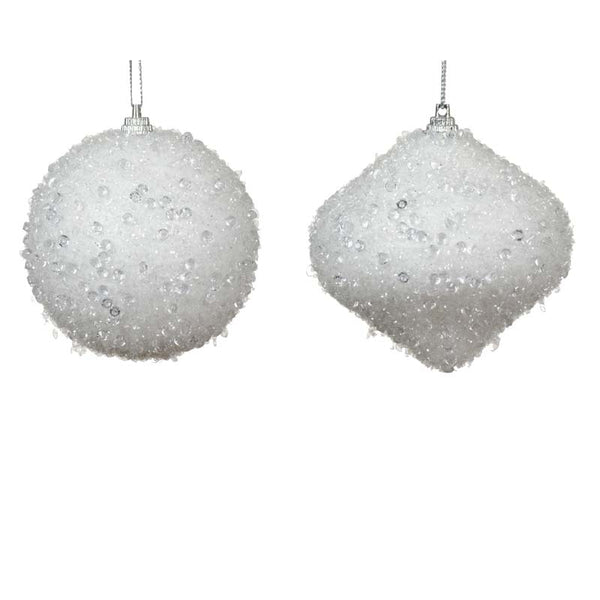 Decoris Foam Snowflake Bauble (Assorted Designs) image 0