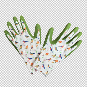 Town & Country Ladies’ Flex Grip Bird Pattern Gloves image 3