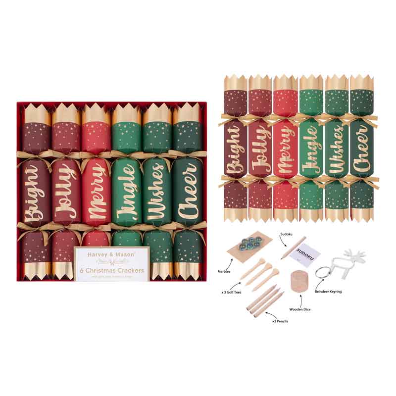 Harvey &amp; Mason 6 Script Crackers image 0