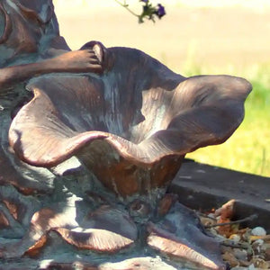 Home & Garden UK Fairy Kneeling Garden Statue image 2