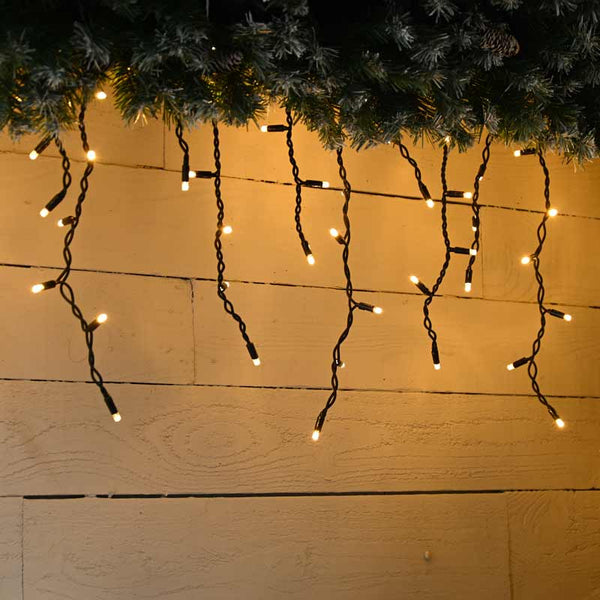 Festive Connectable LED Icicle Lights image