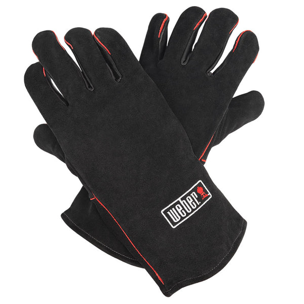 Weber Leather BBQ Gloves, L / XL image 2