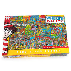 Where's Wally The Wild Wild West 1000 Piece Jigsaw Puzzle image 0