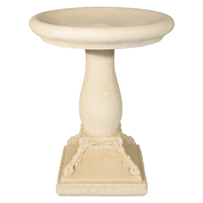 Willowstone Venetian Bird Bath - Cream image 0