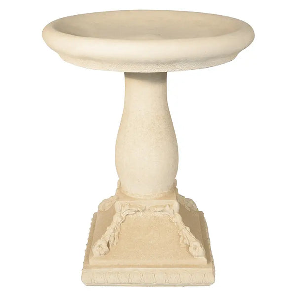 Willowstone Venetian Bird Bath - Cream image 0