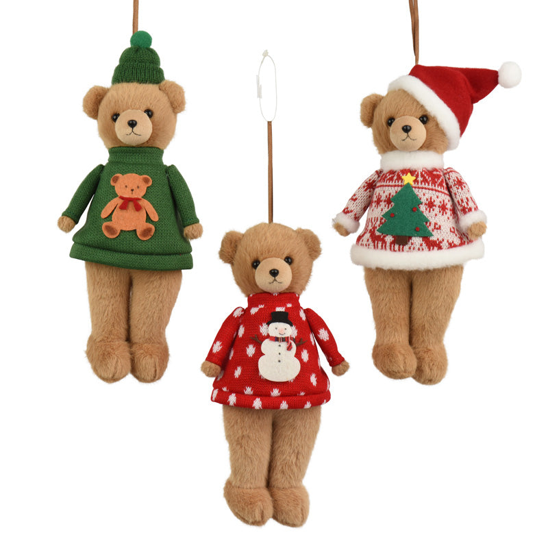 Decoris Sweater Weather Teddy (Assorted Designs)