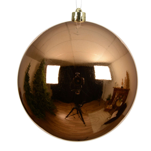 Decoris Large Shatterproof Bauble in Brandy