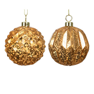 Decoris Brandy Mercury Bauble (Assorted Designs)