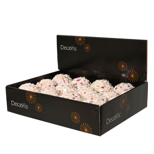 Decoris Bubbly Blush Foam Bauble